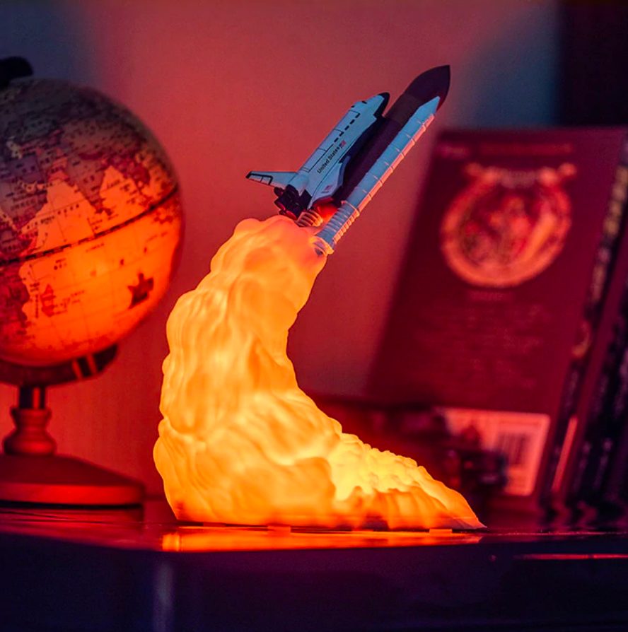 3D Space & Flight Shuttle Lamps