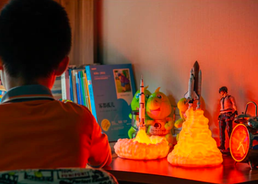 3D Space & Flight Shuttle Lamps