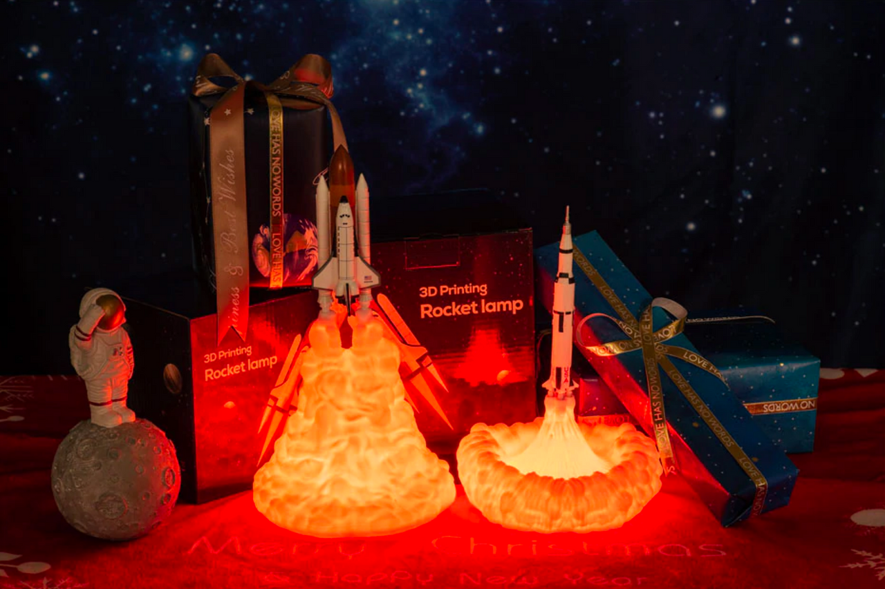 3D Space & Flight Shuttle Lamps