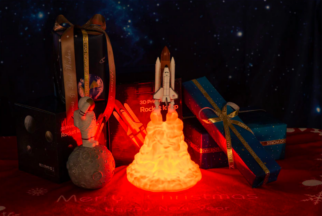 3D Space & Flight Shuttle Lamps