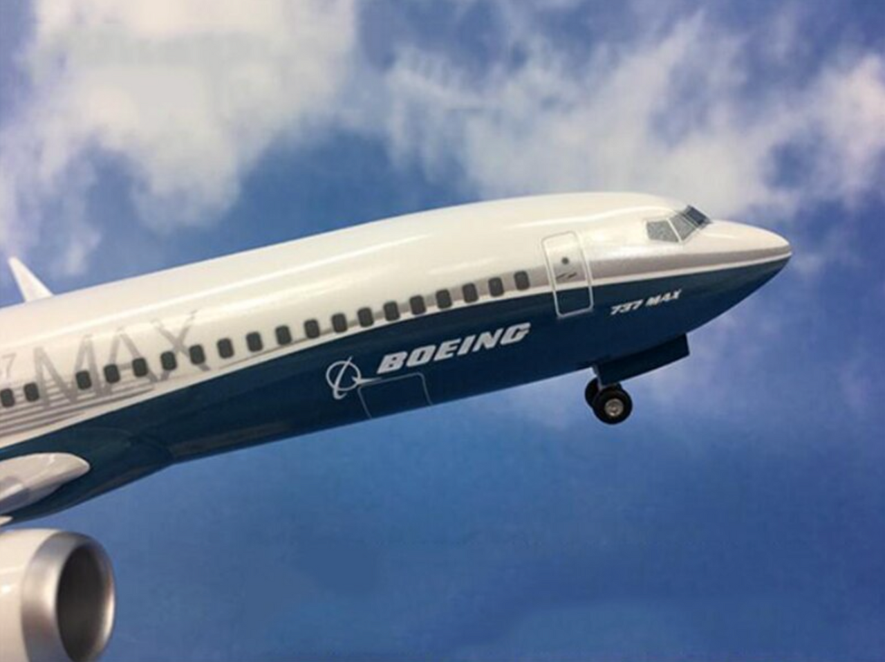 Boeing 737Max (737 Max) Original Livery Airplane Model (Special 31CM)