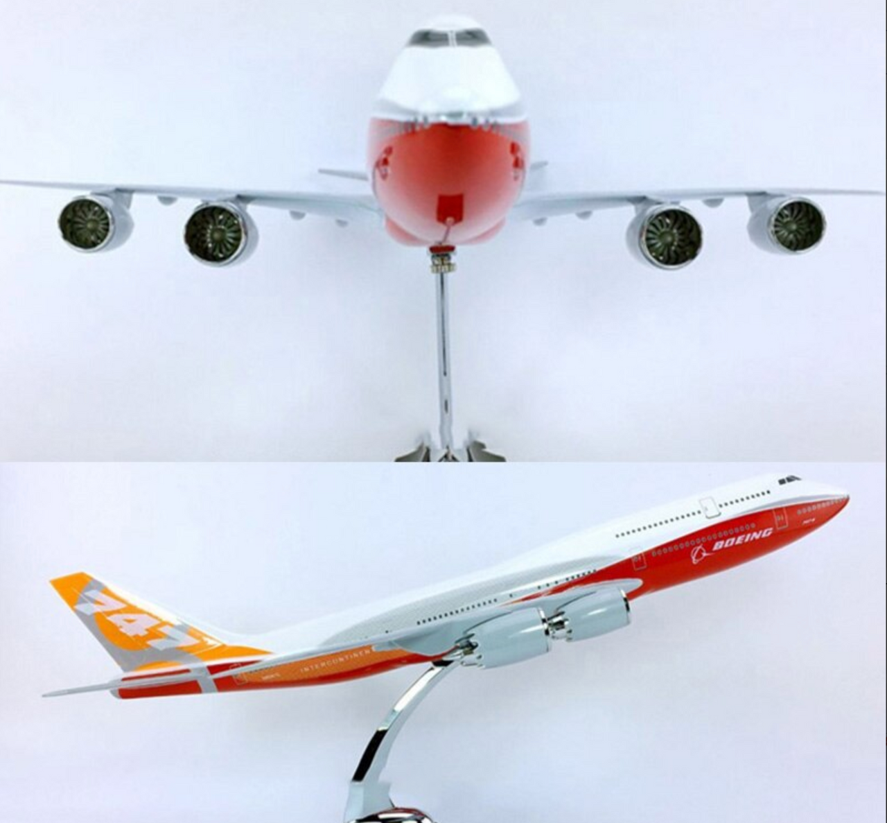 Boeing 747-800 Intercontinental Airplane Model (Handmade Special Edition 45CM)