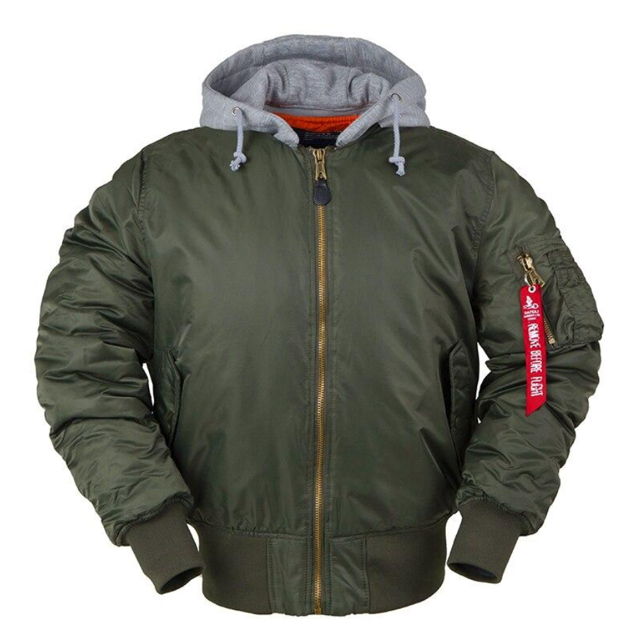 Super Cool Detachable Hooded Style Pilot Jackets