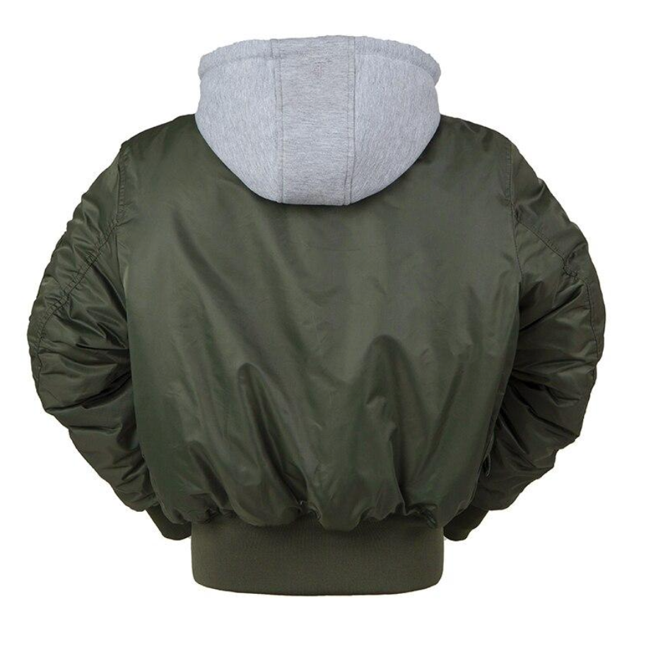 Super Cool Detachable Hooded Style Pilot Jackets