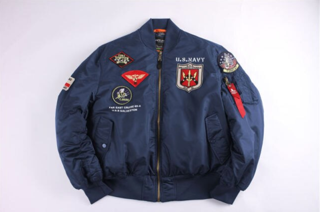 "US Navy" Fighter Pilot Style Designed Super Cool Pilot Jackets