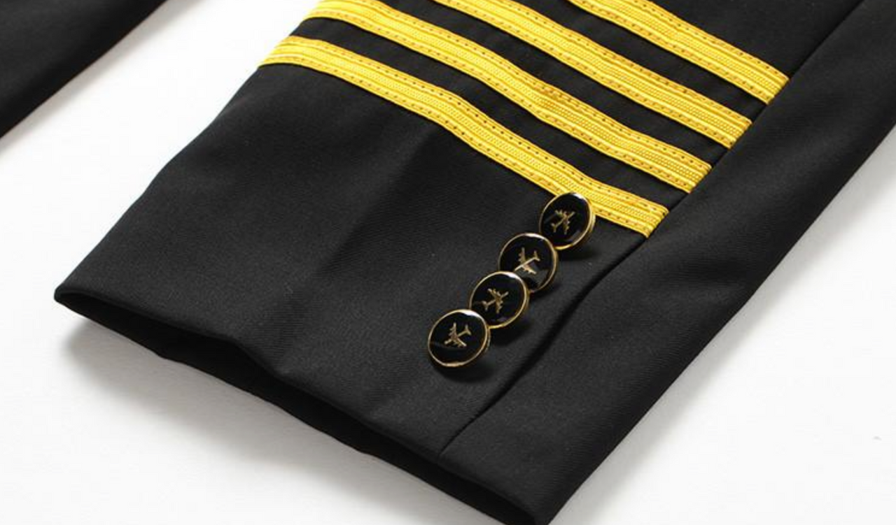 4 Lines "WOMEN" Airline Pilot Full Set