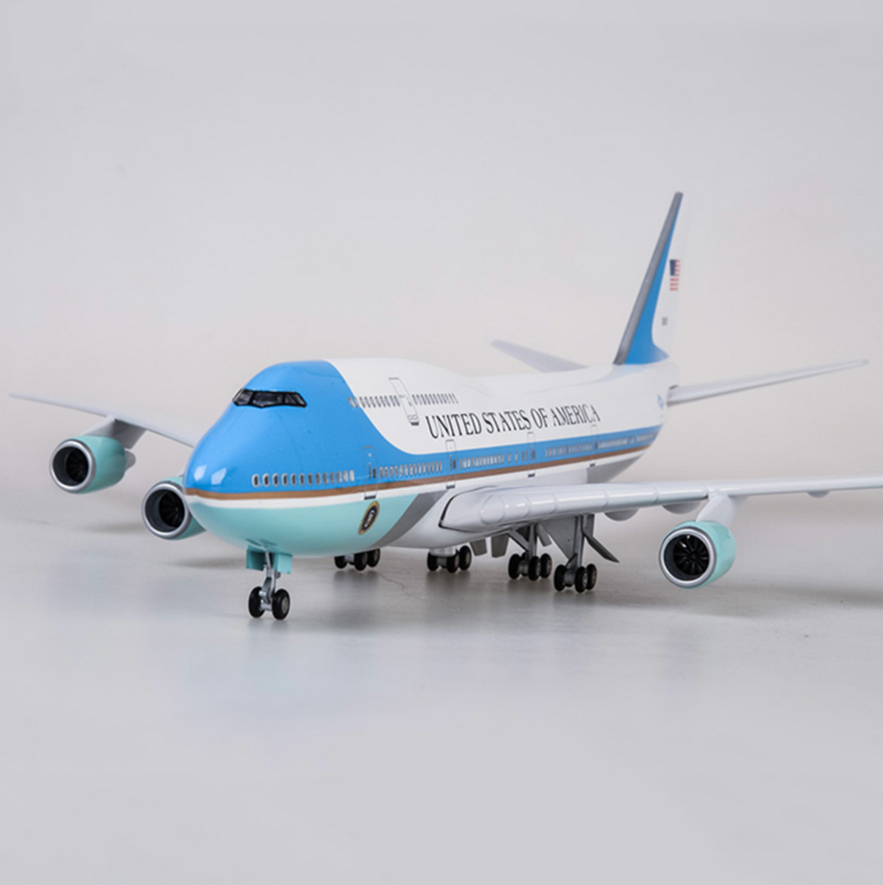 United States Air Force One Boeing 747 (Special Edition 47CM) Airplane Model