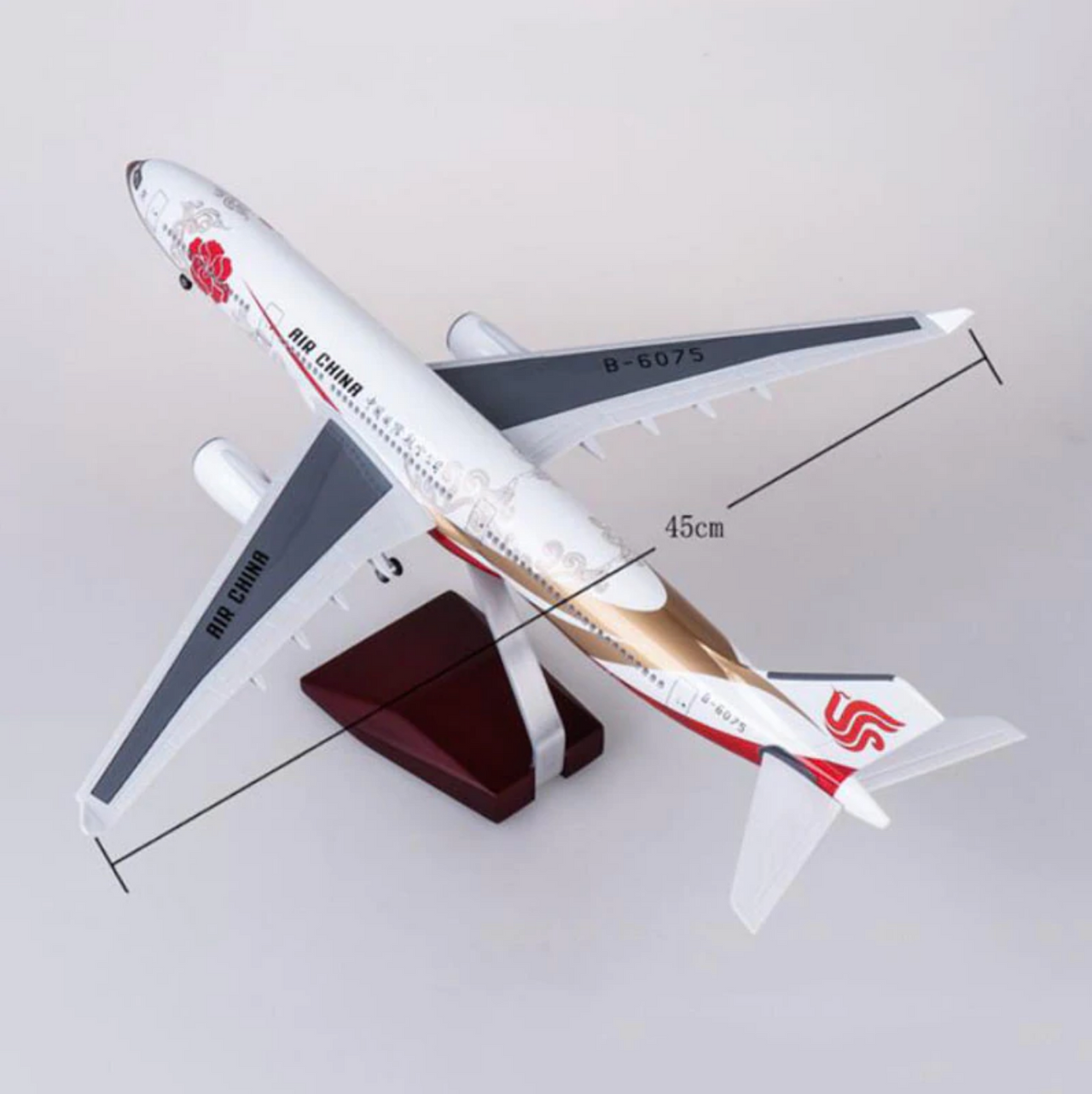 Air China Airbus A330 (Special Edition 47CM) Airplane Model