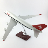 Thumbnail for Swissair Boeing 747 Airplane Model (Handmade Special Edition 45CM)