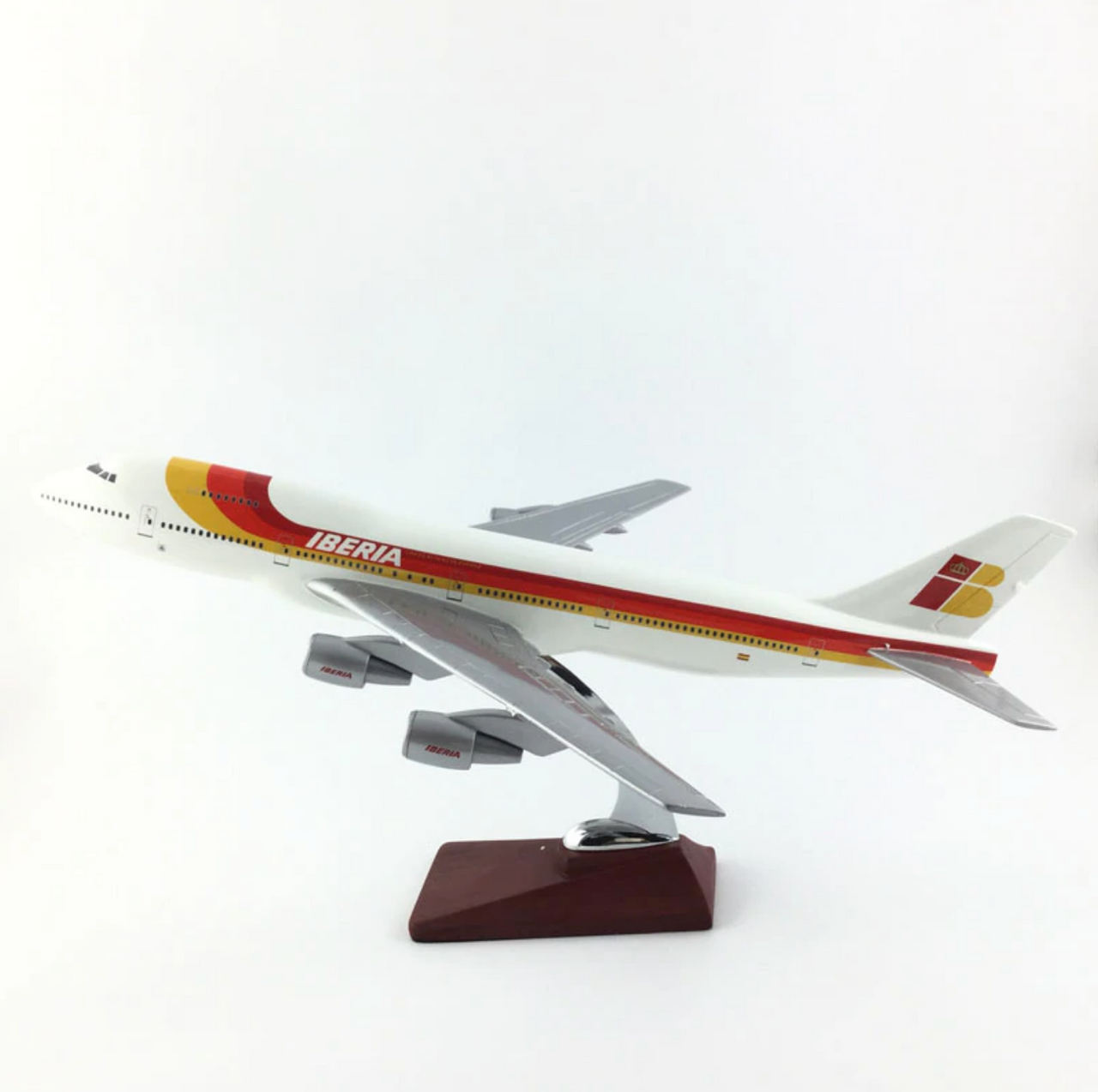 Iberia Spanish Airlines Boeing 747 Airplane Model (Handmade Special Edition 45CM)