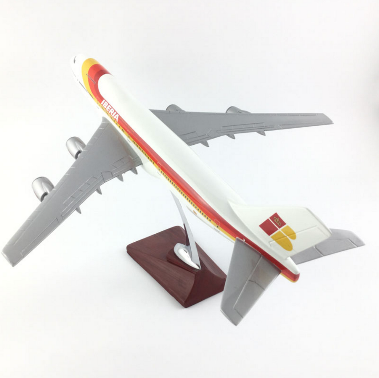 Iberia Spanish Airlines Boeing 747 Airplane Model (Handmade Special Edition 45CM)