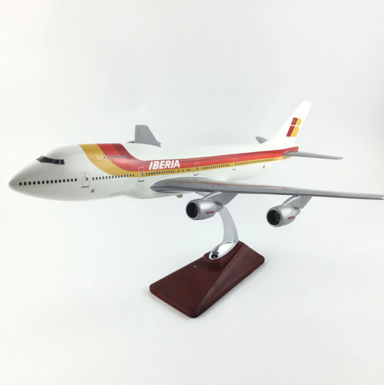 Iberia Spanish Airlines Boeing 747 Airplane Model (Handmade Special Edition 45CM)