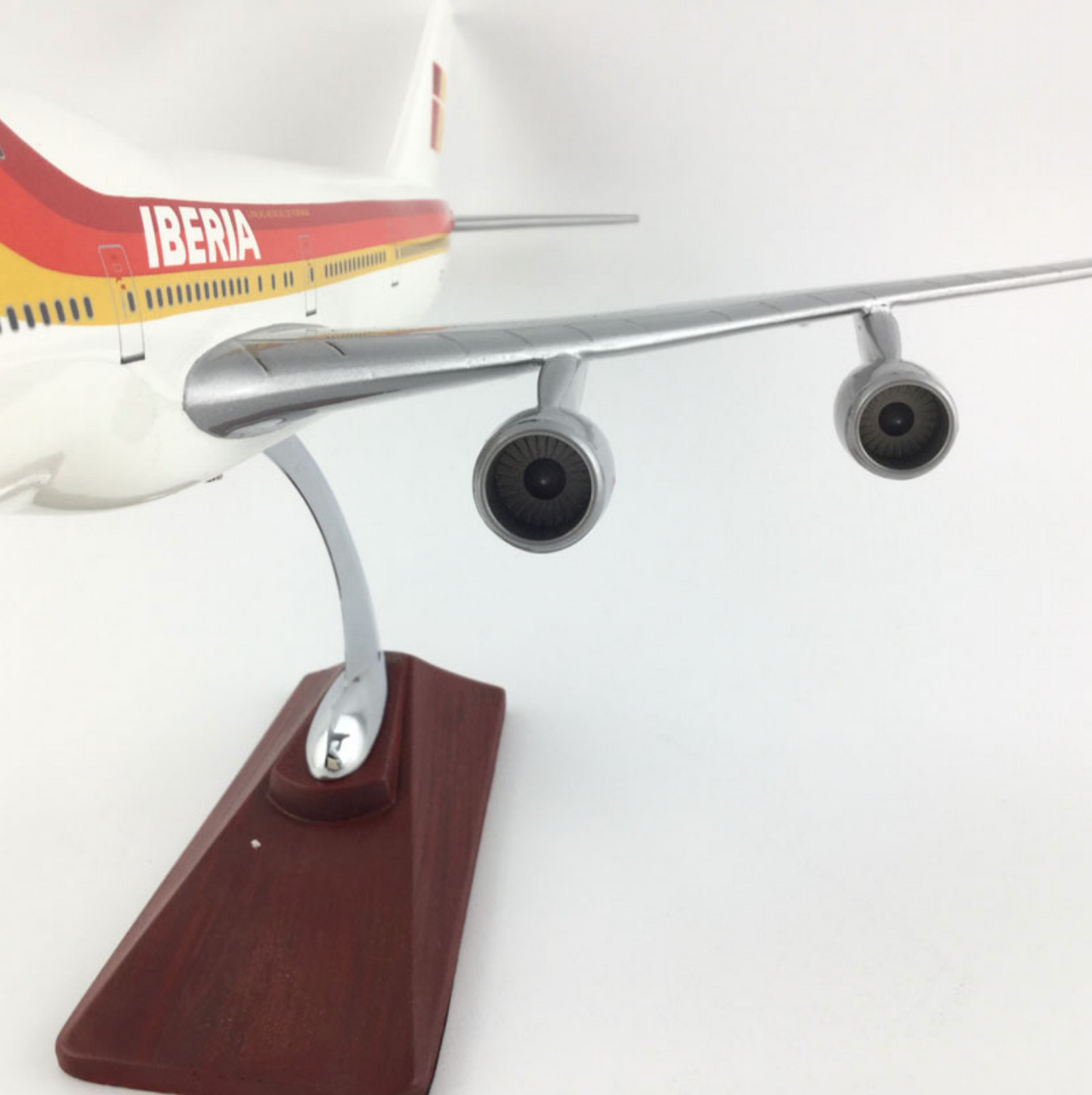 Iberia Spanish Airlines Boeing 747 Airplane Model (Handmade Special Edition 45CM)