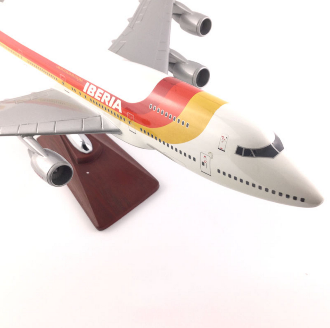 Iberia Spanish Airlines Boeing 747 Airplane Model (Handmade Special Edition 45CM)