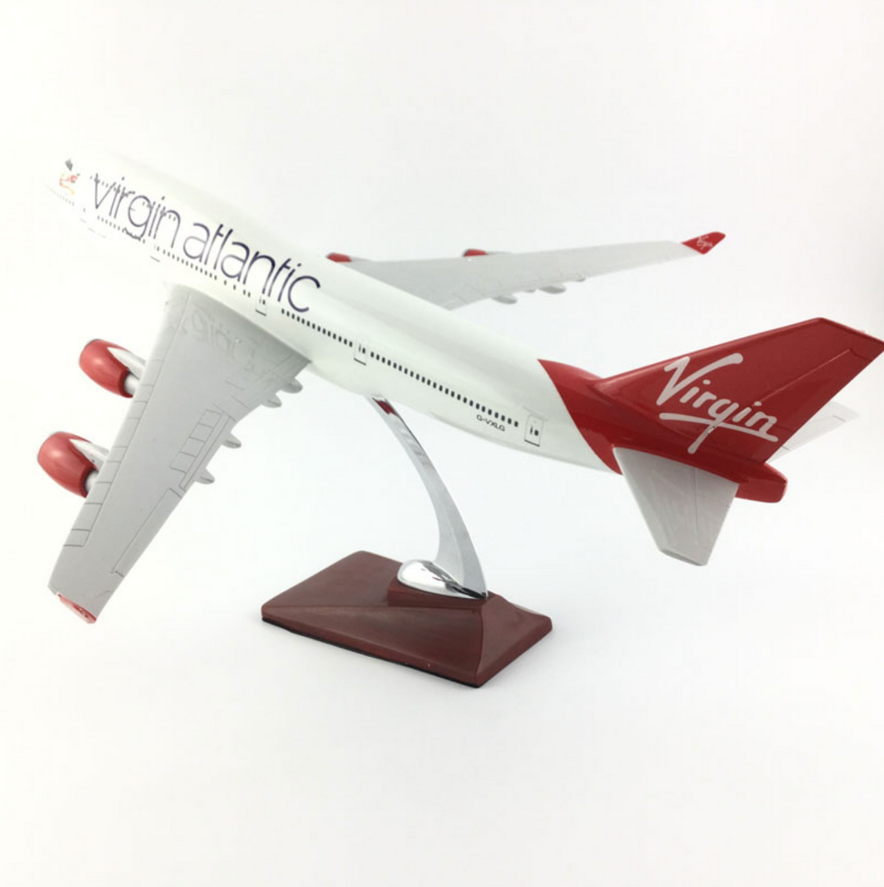 Virgin Atlantic Boeing 747 Airplane Model (Handmade Special Edition 45CM)