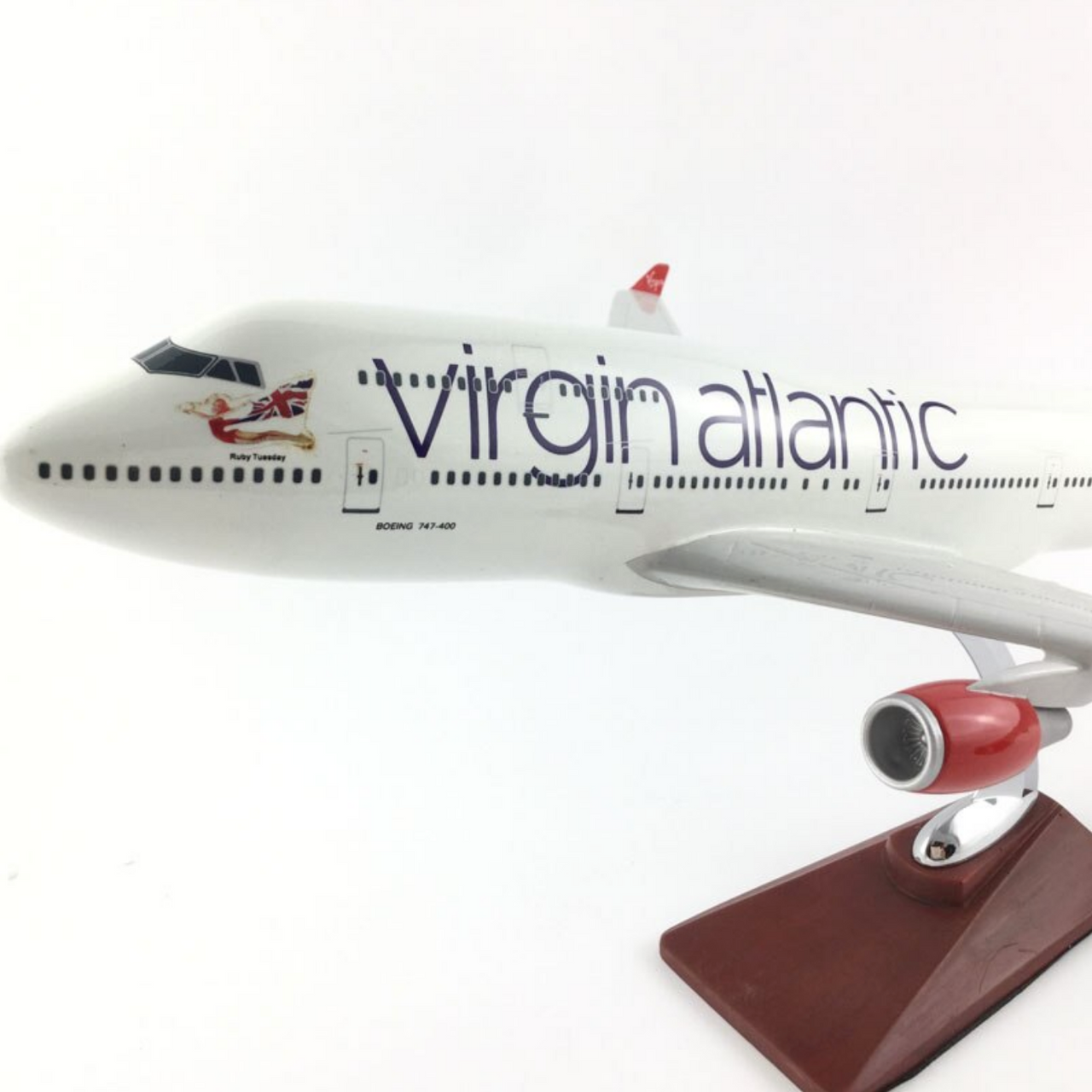 Virgin Atlantic Boeing 747 Airplane Model (Handmade Special Edition 45CM)