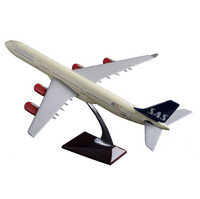 Thumbnail for Scandinavian SAS Airbus A340 Airplane Model (Handmade 47CM)