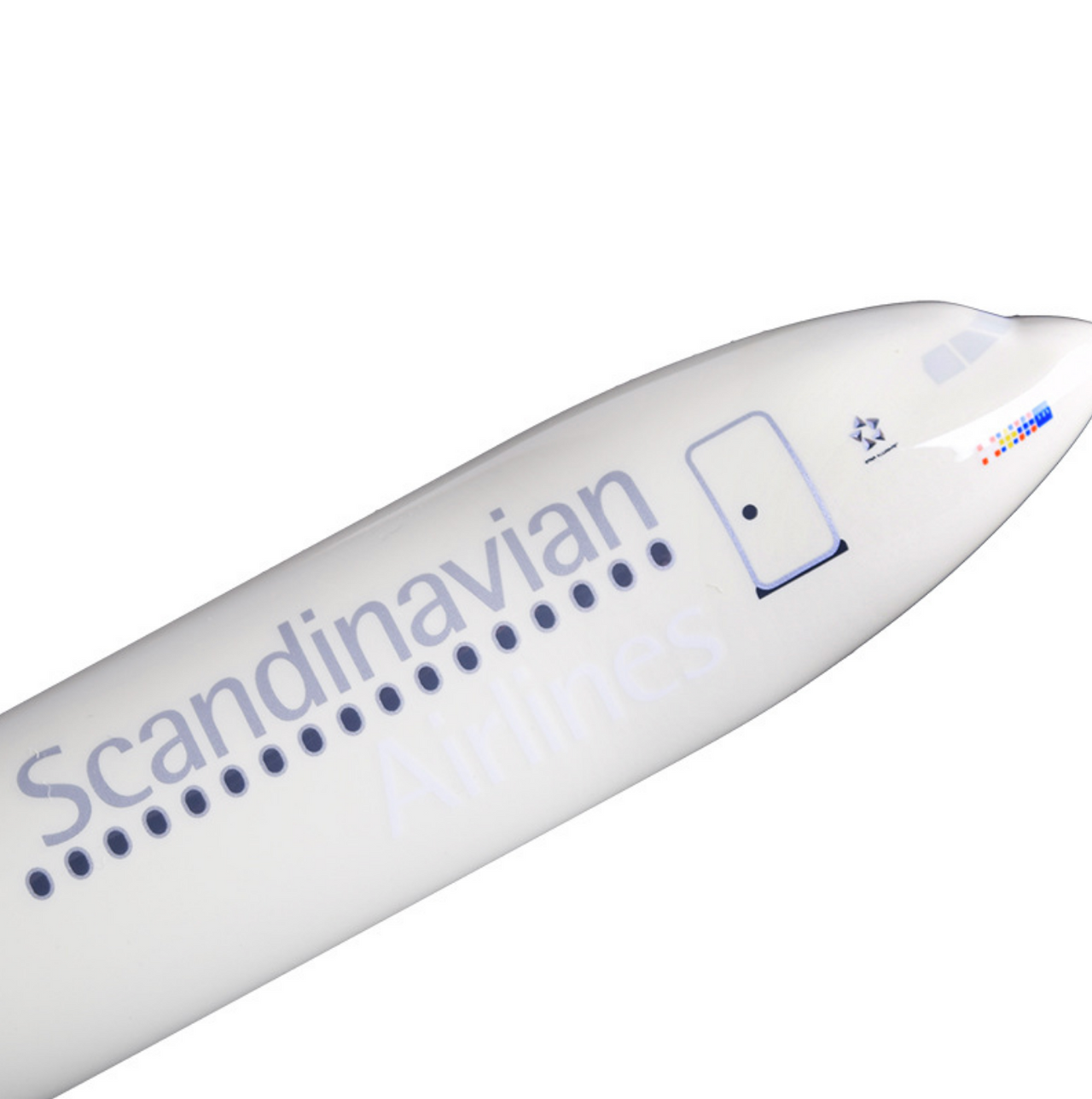 Scandinavian SAS Airbus A340 Airplane Model (Handmade 47CM)