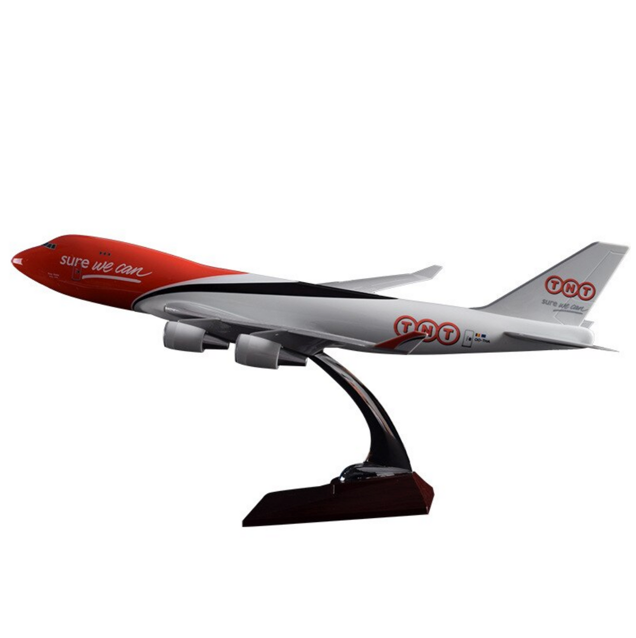TNT Express Boeing 747 Airplane Model (Handmade 47CM)