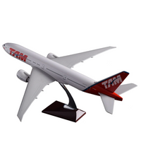 Thumbnail for TAM - Brazillian Airline Boeing 777 Airplane Model (Handmade 47CM)