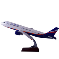 Thumbnail for Aeroflot Airbus A320 Airplane Model (Handmade 47CM)