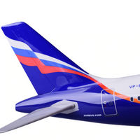 Thumbnail for Aeroflot Airbus A320 Airplane Model (Handmade 47CM)