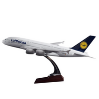 Thumbnail for Lufthansa Airbus A380 Airplane Model (Handmade 45CM)
