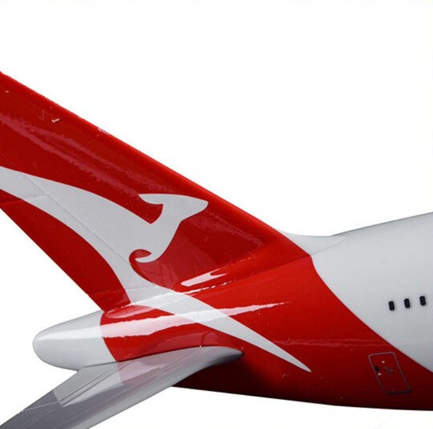 Qantas Airbus A380 Airplane Model (Handmade 45CM)