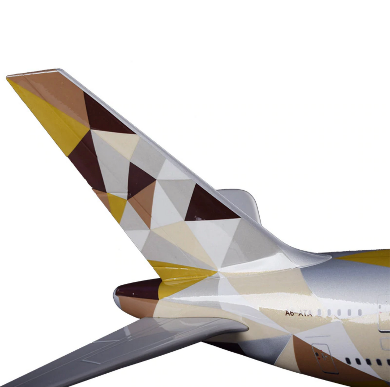 Etihad Airways Airbus A380 Airplane Model (Handmade 45CM)