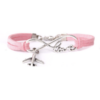 Thumbnail for Love & Airplane Shape Designed Bracelets
