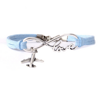 Thumbnail for Love & Airplane Shape Designed Bracelets