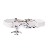 Thumbnail for Love & Airplane Shape Designed Bracelets