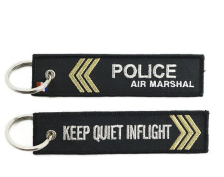 Police Air Marshal Designed Designed Key Chains