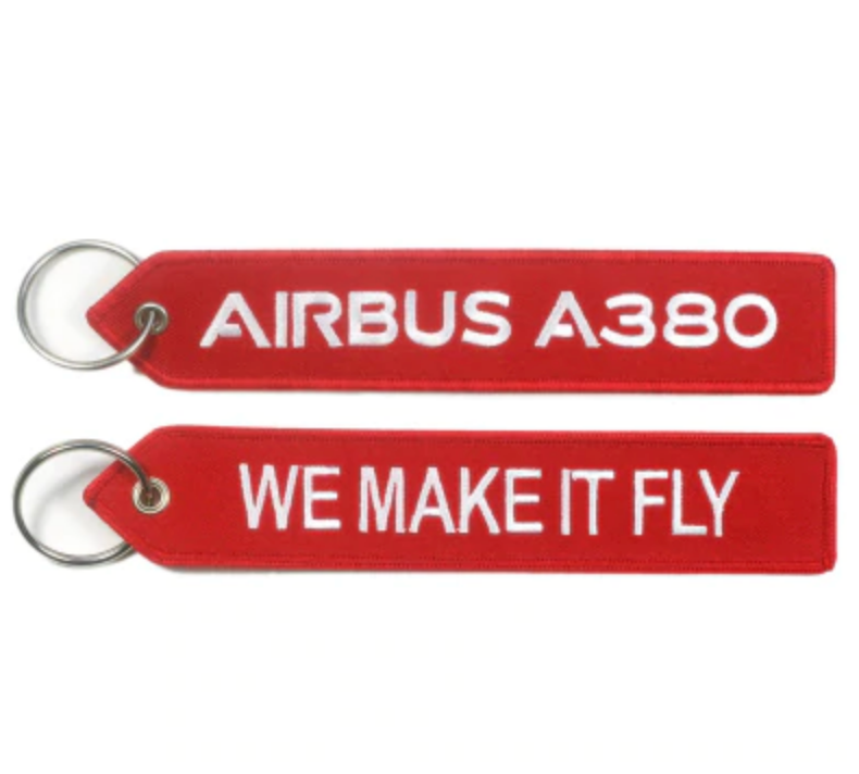 AIRBUS - We make it Fly (Original) Designed Key Chains