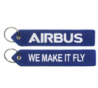 Thumbnail for AIRBUS - We make it Fly (BLUE) (Original) Designed Key Chains