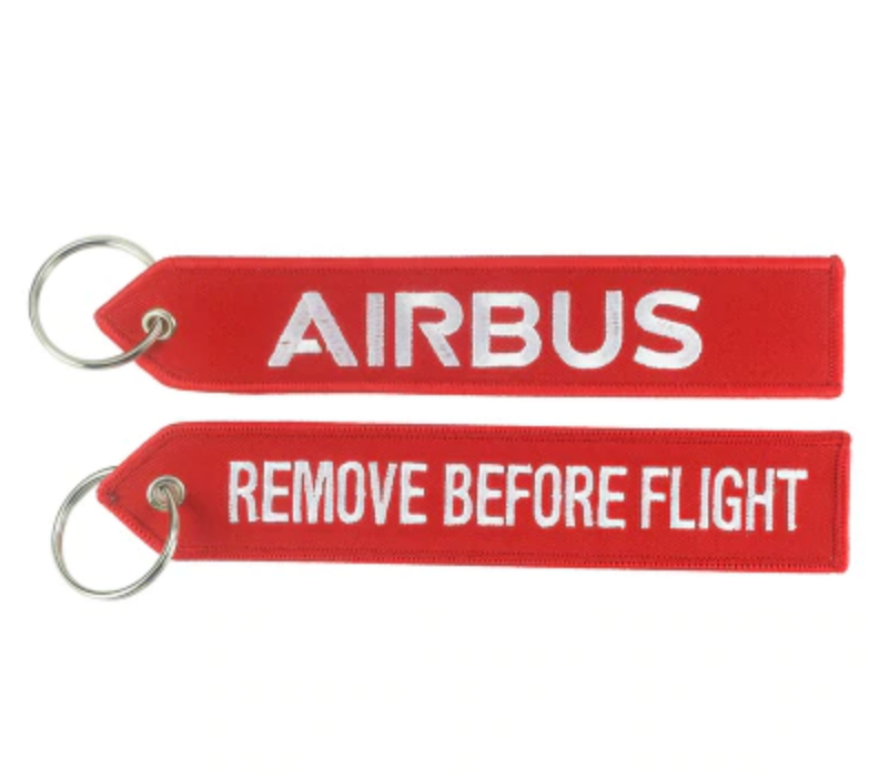 AIRBUS - Remove Before Flight (Original) Designed Key Chains