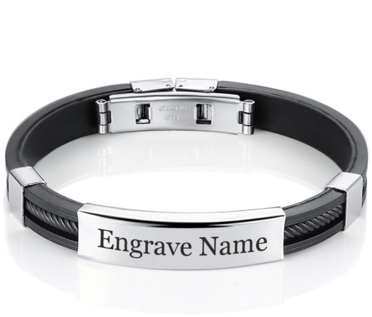 5 Colours Stainless Steel CUSTOMIZABLE Bracelets