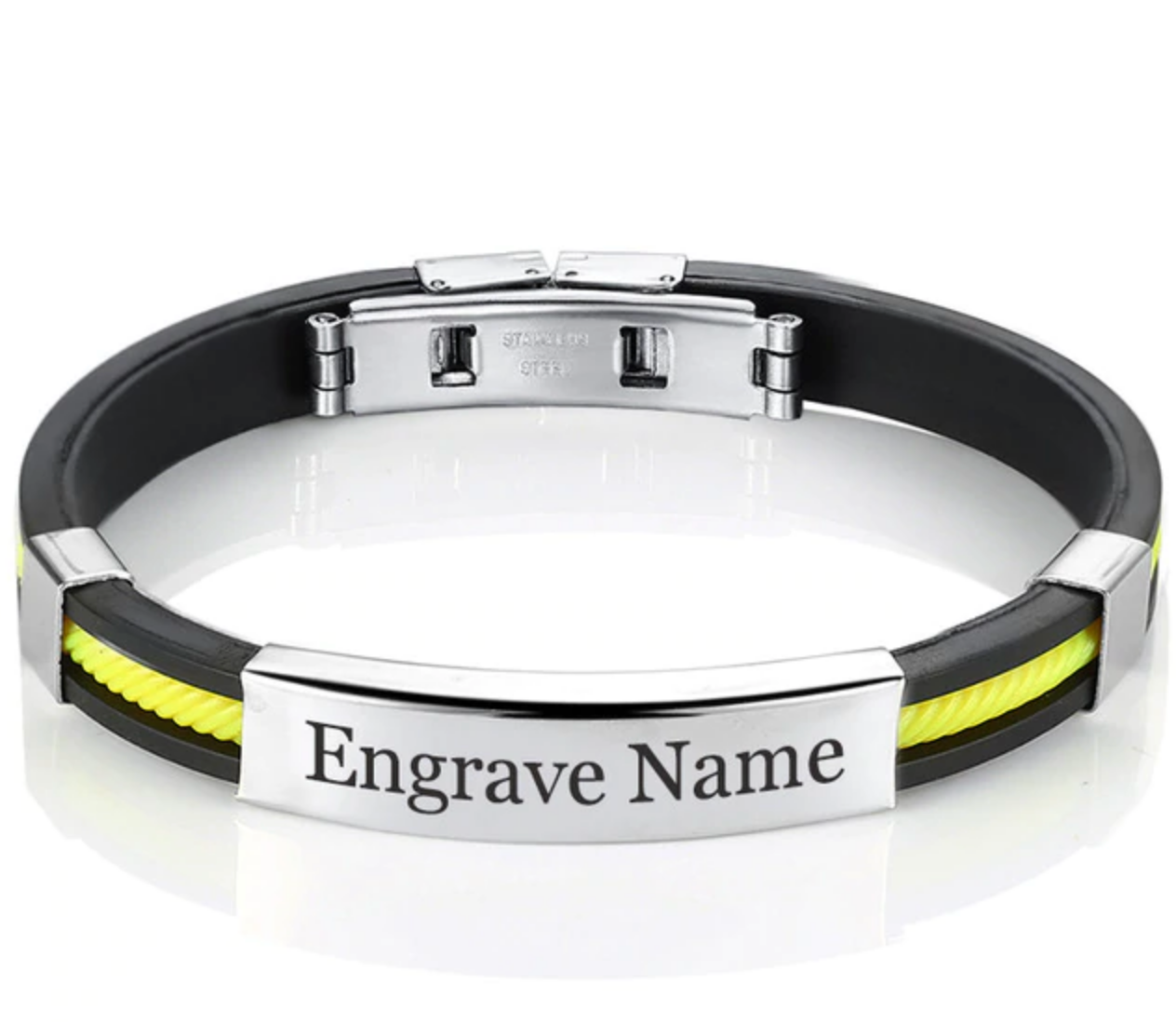 5 Colours Stainless Steel CUSTOMIZABLE Bracelets