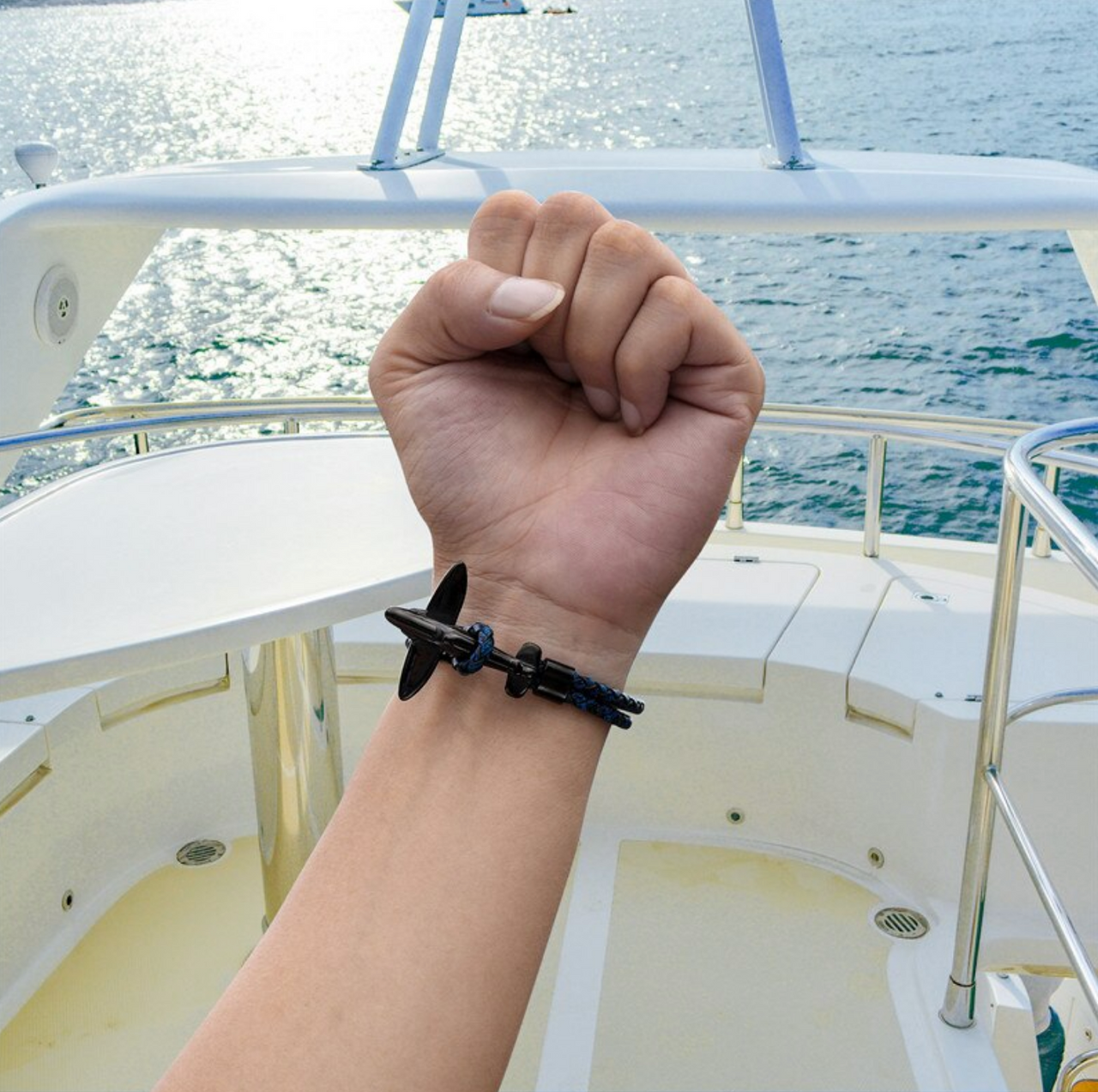 Small Airplane Designed Leather Bracelets