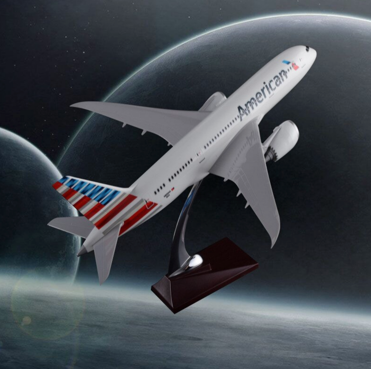 American Airways Boeing 787 Airplane Model (Special Model 43CM)