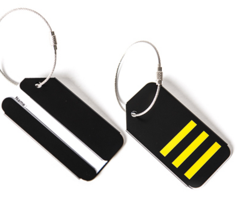 3 Stripes (First Officer) Designed Luggage Tag