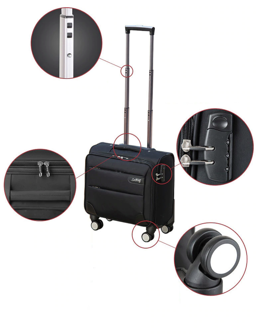 Ultra Durable Carry-On Bag for Travellers & Flyers