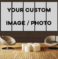 Thumbnail for Your Custom Image Printed Canvas Prints (5 Pieces)