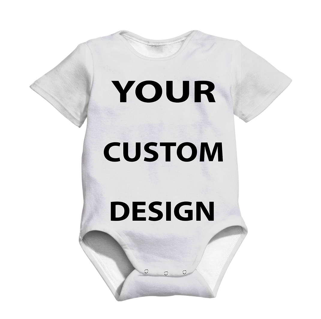 Custom Logo/Design/Image Designed 3D Baby Bodysuits