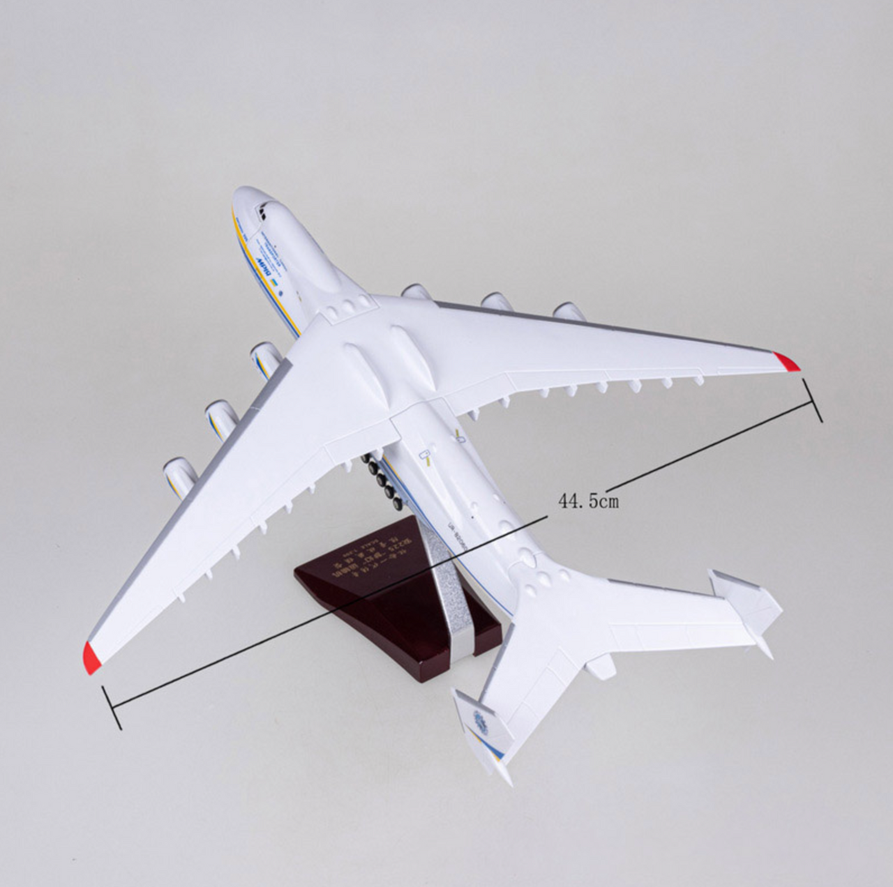 NEW!! Antonov Ukraine An-225 (AN225) 1/200 Scale Airplane Model (42 CM)