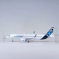 Thumbnail for Airbus A320Neo Original Livery Airplane Model (47CM)