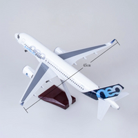 Thumbnail for Airbus A320Neo Original Livery Airplane Model (47CM)