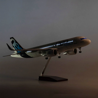 Thumbnail for Airbus A320Neo Original Livery Airplane Model (47CM)