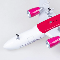 Thumbnail for Wizz Air Airbus A320Neo Airplane Model (47CM)