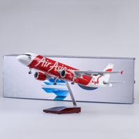 Thumbnail for Air Asia A320Neo Airplane Model (47CM)